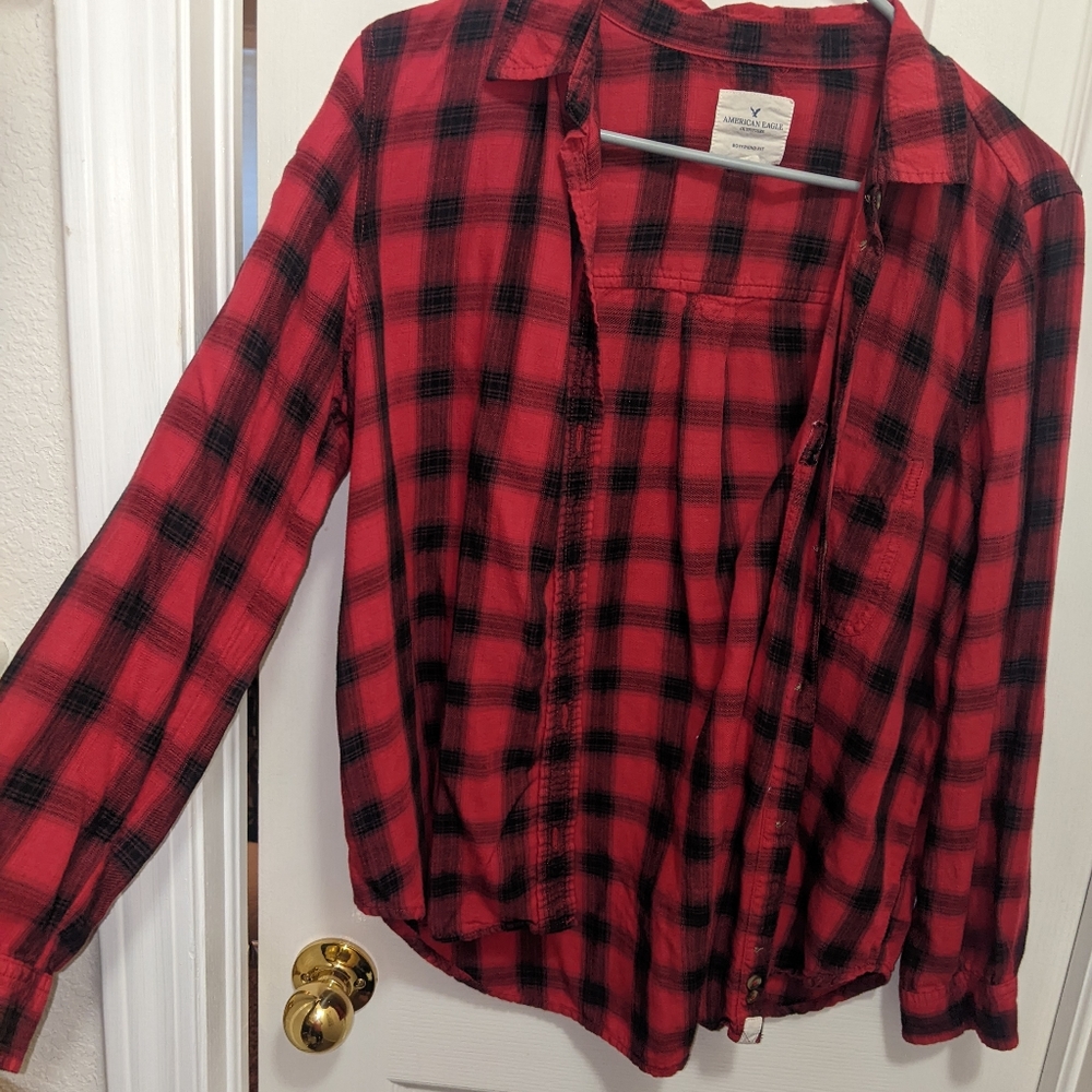 American Eagle boyfriend fit Flannel
